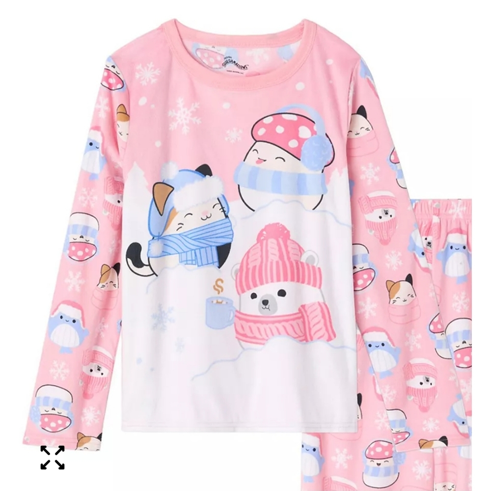 Squishmallow Pajama PJ Set Size 14